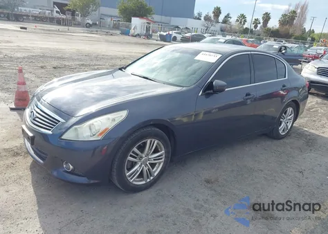 2012 Infiniti G37 Journey z USA, uszkodzony, nr VIN JN1CV6AP0CM932387